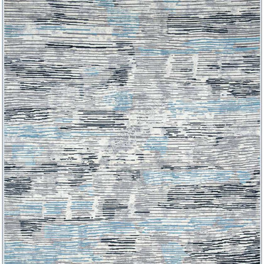 Ковер 50003A STAN L.GREY / BLUE CKM Kremlin