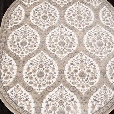 Ковер D740 - CREAM - Овал - коллекция ATLANTIS