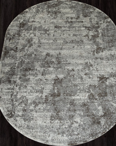 Ковер российский F239 GRAFF (Фризе, серый)