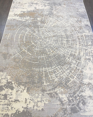 Ковер российский AS26 LIMAN (Полиэстер, бежевый, серый)