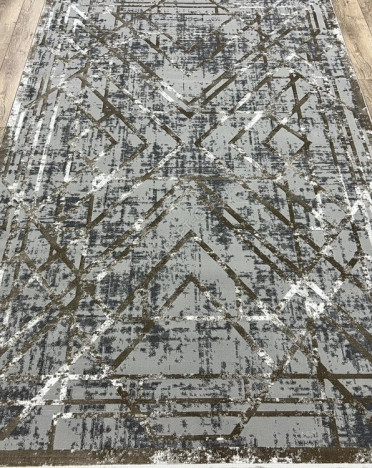 Турецкий ковер Elite Carpet IMPERATOR 06313A (Полиэстер, бежевый, серый)