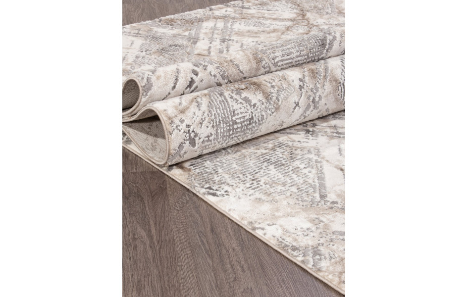 Ковер 04074C - GREY / BROWN - Прямоугольник - коллекция ARMINA