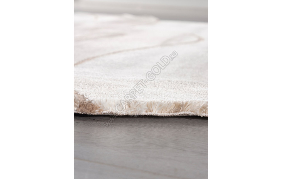 Ковер 00836A - BROWN / BROWN - Круг - коллекция SAFIR