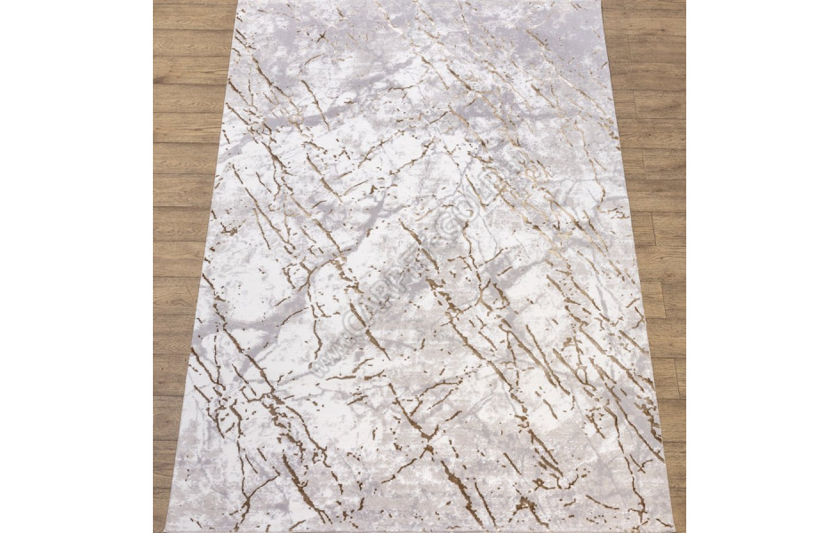 КОВРЫ ДИЗАЙН N901A ЦВЕТ WHITE / BEIGE_1